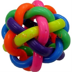 Игрушка прыгающая 65 мм "noodle ball" 12 шт/упаковка - фото 99257