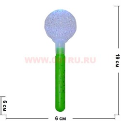 Светящаяся игрушка "Микрофон Шар" 19 см - фото 99647