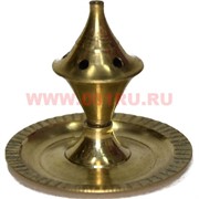 Подставка для благовоний средняя 4 см (латунь)