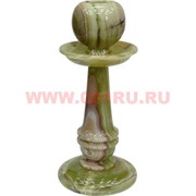 Подсвечник "Колонна с шаром", оникс