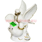 Голуби фарфоровые (KL-1292) парочка 11 см высота 96 шт/кор