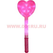 Светяшка игрушка "сердечко" цвет ассортимент 37 см, 300 шт/кор, 100 шт/блок