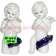 Ангелочки из фарфора (KL-1206) цена за пару 120 шт/кор