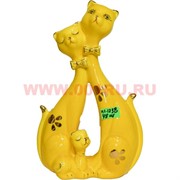 Кошачья семья (KL-1238) два цвета 20 см высота 48 шт/кор