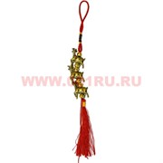 Подвеска 3 козы под бронзу цена за 10 шт