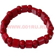 Браслет, коралл (иммитация)