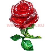 Шкатулка "Роза" большая 16 см