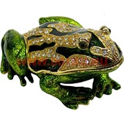 Шкатулка "Жаба со стразами" (659)