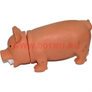 Игрушка "свинья" со звуком резиновая, 120 шт/кор