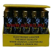 Зажигалка "Astreb" мраморная, 50 шт/бл