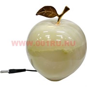 Лампа-ночник из оникса "Яблоко" 15 см