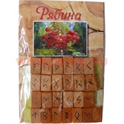 Набор "Руны из рябины+брошюра"