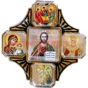 Православный оберег "Пять икон" (ламинированная)