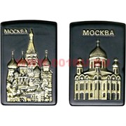 Зажигалка газовая боковая Москва с Кремлем и Собором