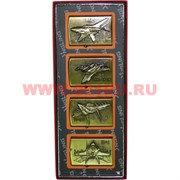Зажигалка бензиновая Jantai «самолеты» 4 шт\бл