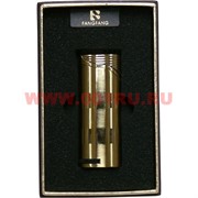 Зажигалка газовая Fang Fang турбо (золото и серебро)