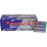 Батарейки Souser AAA улучшенные солевые цена за 60 шт