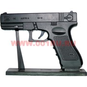 Сувенирная Зажигалка пистолет Glock