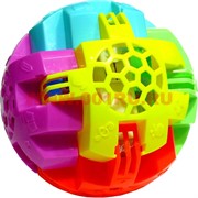 Игрушка с музыкой шар 12 см прыгающая