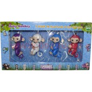 Игрушка Обязьянка Fingerlings цена за упаковку из 4 шт