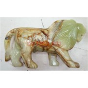 Лев 25 см из оникса (10 дюймов)