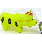 Корова игрушка со звуком резиновая