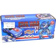 Машина трансформер робот Captain America (8993)