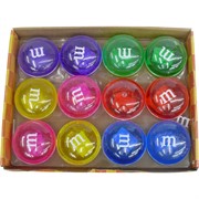 Лизун мялка M&M's прозрачный 24 шт/уп