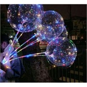 Светящийся шар Бобо светодиодный LED на палочке 10 м