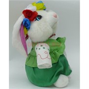 Игрушка музыкальная Казачка Зая (песня Верила, верила, верю)