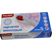 Виниловые перчатки Paclan размер XL 100 шт