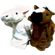 Игрушка мягкая на руку Лошадка