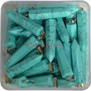 Подвеска (маятник) из бирюзы 5,5 см