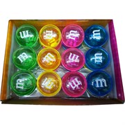 Лизун мялка M&M's прозрачный 12 шт/уп