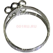 Кольцо основа под камень, бисер и т.д. (три колечка)
