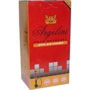 Уголь для кальяна Argelini 1 кг кокосовый 96 кубиков