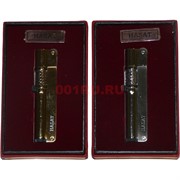 Зажигалка газовая турбо Hasat кремневая с фиксатором
