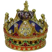 Шкатулка со стразами (1175) «Корона»