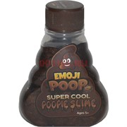 Лизун жидкий перламутровый Emoji Poop 12 шт/уп