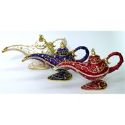 Лампа Аладдина металлическая (для аромамасел, благовоний)