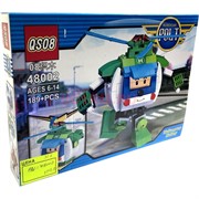 Контструктор Robocar Polt (48002) вертолет 189+ деталей