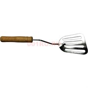 Лопатка металлическая с деревянной ручкой