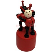 Игрушка деревянная «Божья коровка»