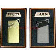 Зажигалка газовая Haipai «металл гладкая 3 цвета»