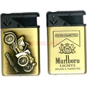 Зажигалка газовая 2 вида турбо «Vintage Car & Marlboro»