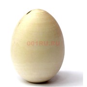 Яйца деревянные под роспись 8x6 см