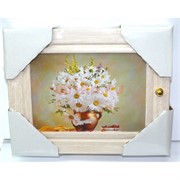 Ключница деревянная 19x24 см (рисунки в ассортименте)