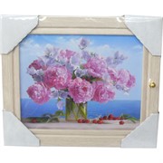 Ключница деревянная 26x31 см (рисунки в ассортименте)