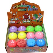 Пластилин легкая глина M&M's цветной 12 шт/уп 480 шт/кор