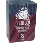 Cocoloco кокосовый уголь 25 мм для кальяна